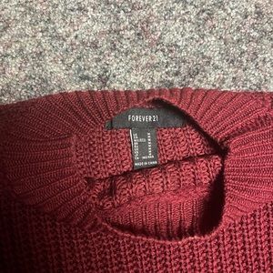 Forever 21 Cropped Sweater